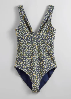 Cheap & Other Stories Maillot De Bain Imprimé à Encolure En V Imprimé floral