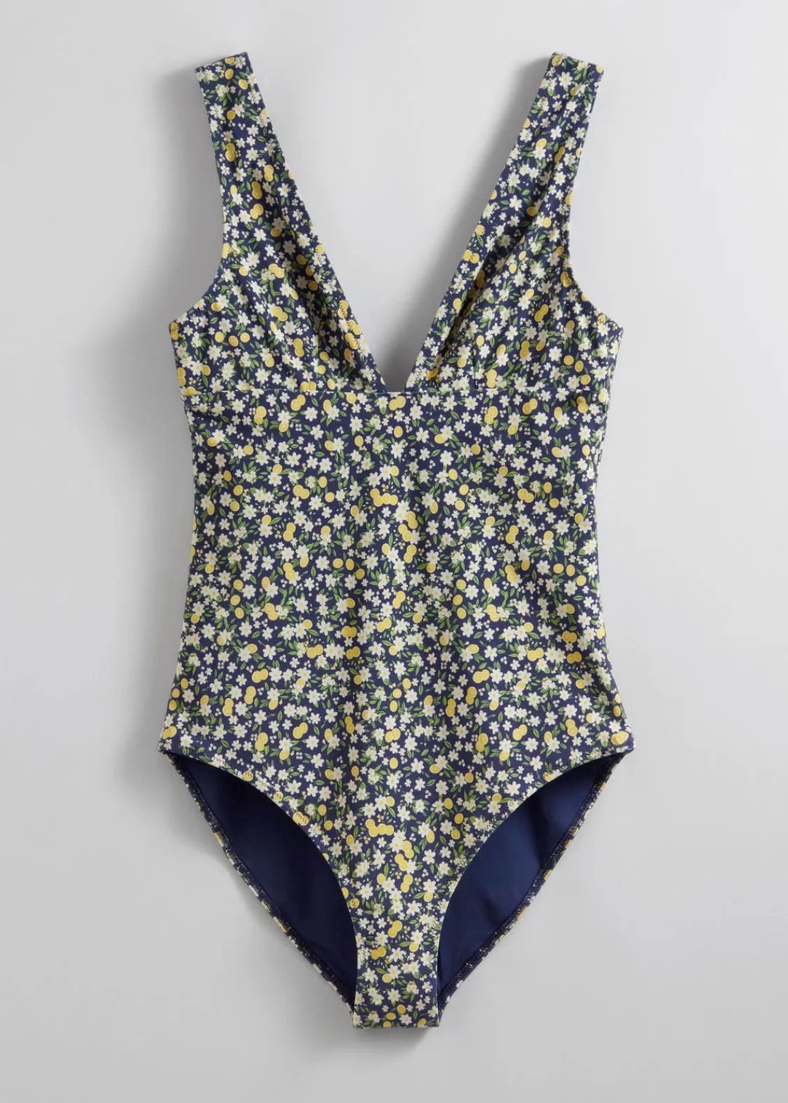 Cheap & Other Stories Maillot De Bain Imprimé à Encolure En V Imprimé floral