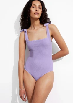 Cheap & Other Stories Maillot De Bain Texturé à Nouer
