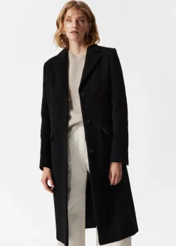Fashion & Other Stories Manteau à Boutonnage Simple En Laine