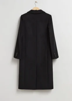 Fashion & Other Stories Manteau à Boutonnage Simple En Laine
