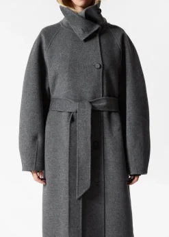 Cheap & Other Stories Manteau à Col Cheminée En Laine