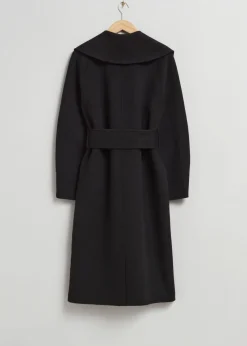 Outlet & Other Stories Manteau Oversize En Laine à Col Châle