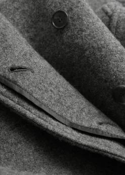Outlet & Other Stories Manteau Volumineux En Laine Avec Ceinture