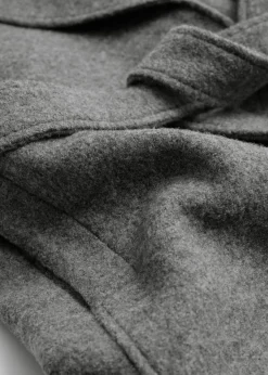 Outlet & Other Stories Manteau Volumineux En Laine Avec Ceinture
