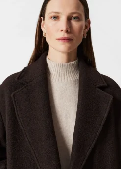 Outlet & Other Stories Manteau Volumineux En Laine Avec Ceinture