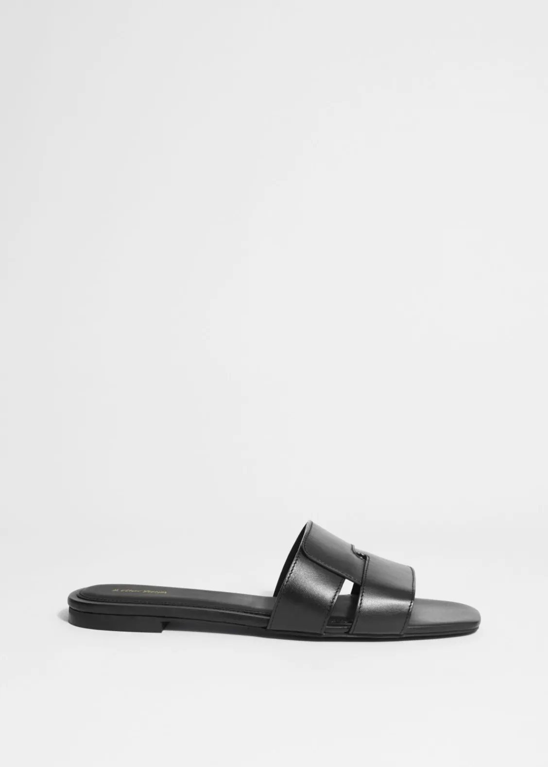 Online & Other Stories Mules En Cuir