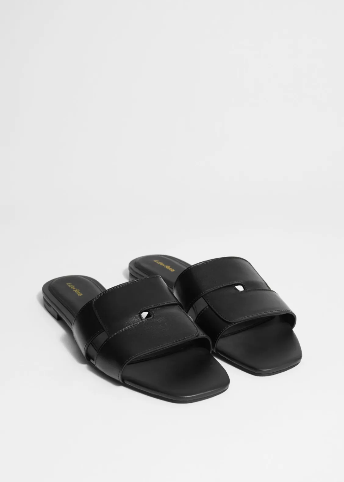 Online & Other Stories Mules En Cuir
