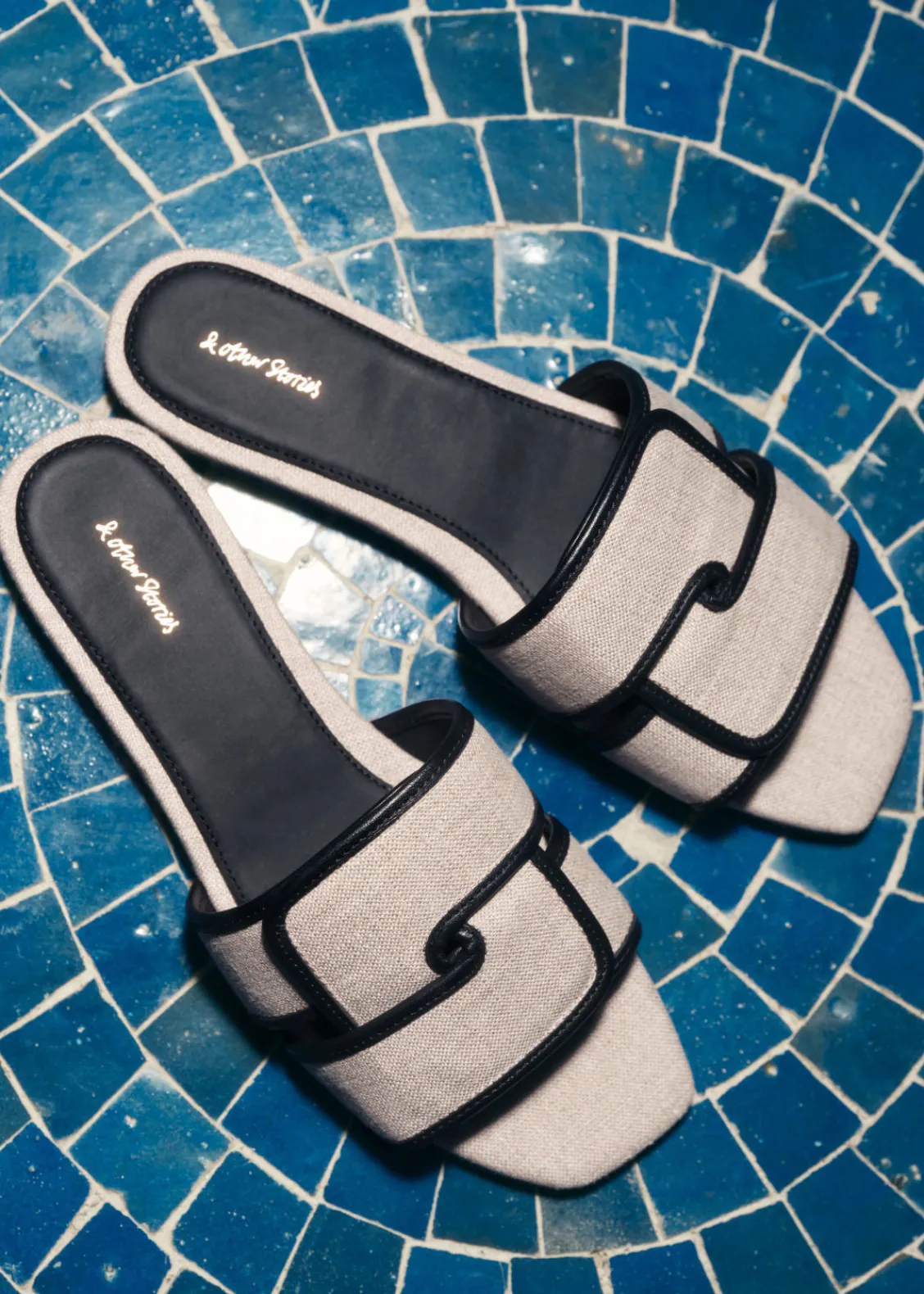 Online & Other Stories Mules En Cuir