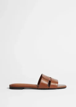 Online & Other Stories Mules En Cuir