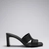 Hot & Other Stories Mules En Cuir à Talons Noir