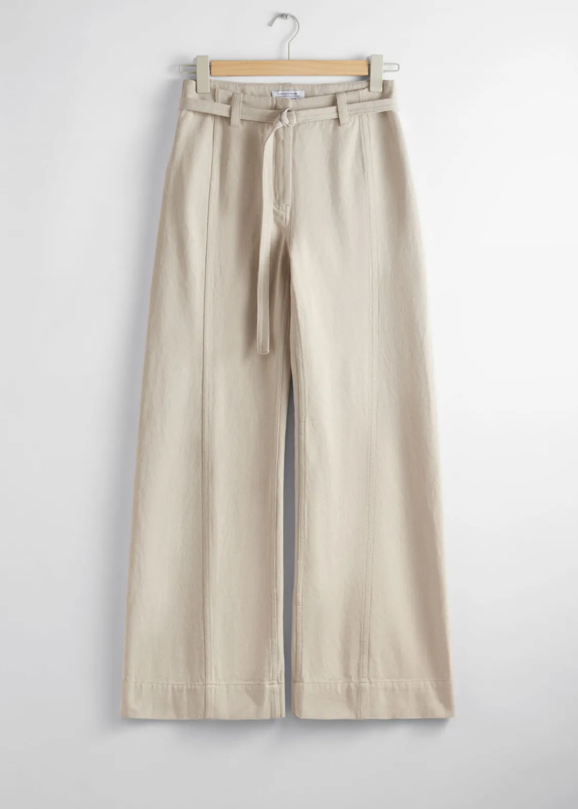 Fashion & Other Stories Pantalon Ceinturé Décontracté