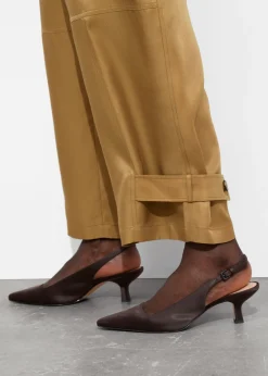 Online & Other Stories Pantalon De Style Utilitaire Moutarde