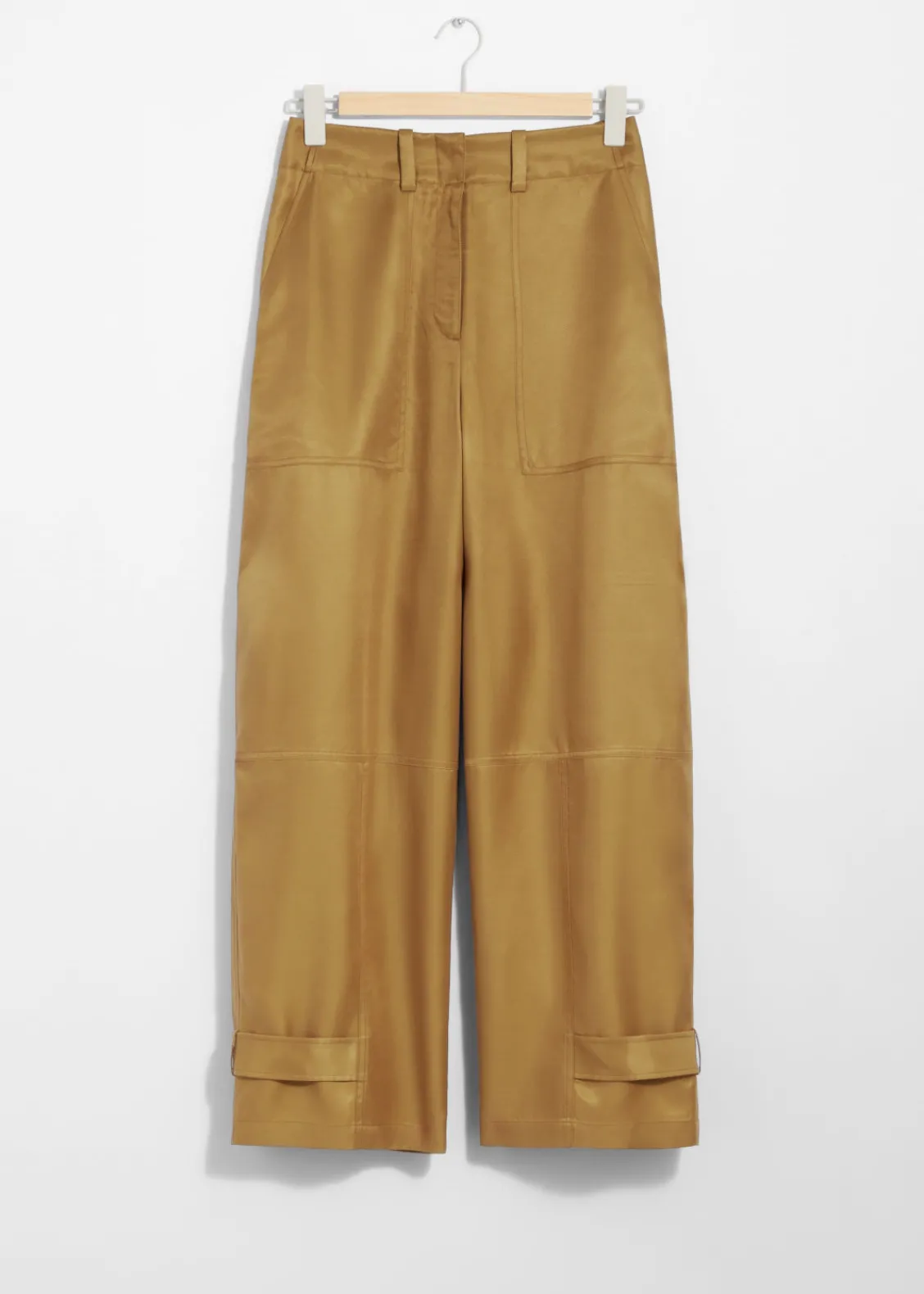 Online & Other Stories Pantalon De Style Utilitaire Moutarde
