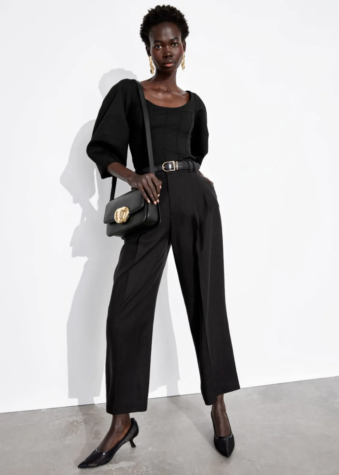 Cheap & Other Stories Pantalon Habillé à Taille Haute