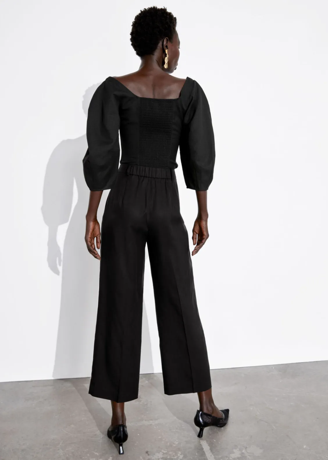 Cheap & Other Stories Pantalon Habillé à Taille Haute