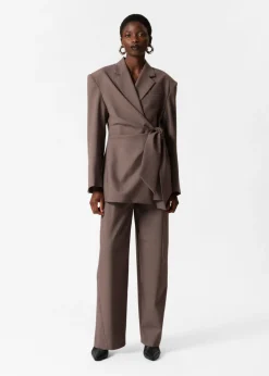 Fashion & Other Stories Pantalon Habillé Barrel
