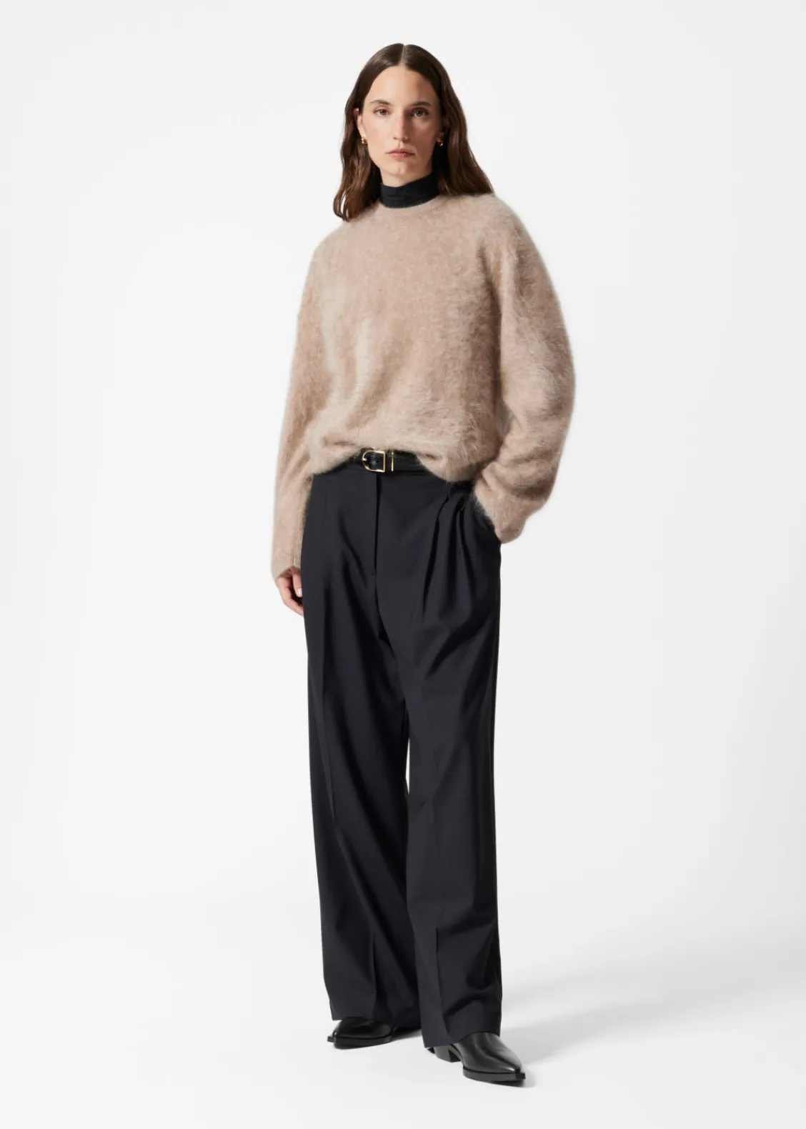 Online & Other Stories Pantalon Habillé En Laine