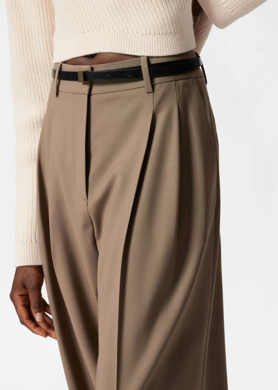 Online & Other Stories Pantalon Habillé En Laine