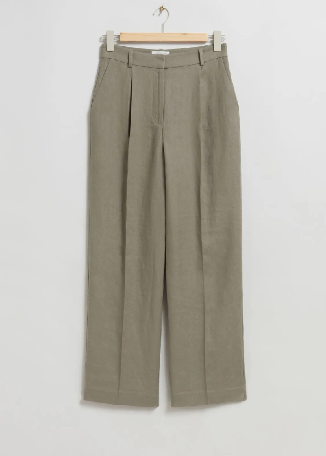 Shop & Other Stories Pantalon Large En Lin