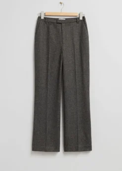 Outlet & Other Stories Pantalon Slim Habillé Et évasé