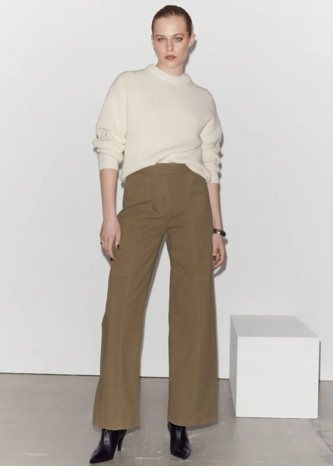 Hot & Other Stories Pantalon Utilitaire Droit