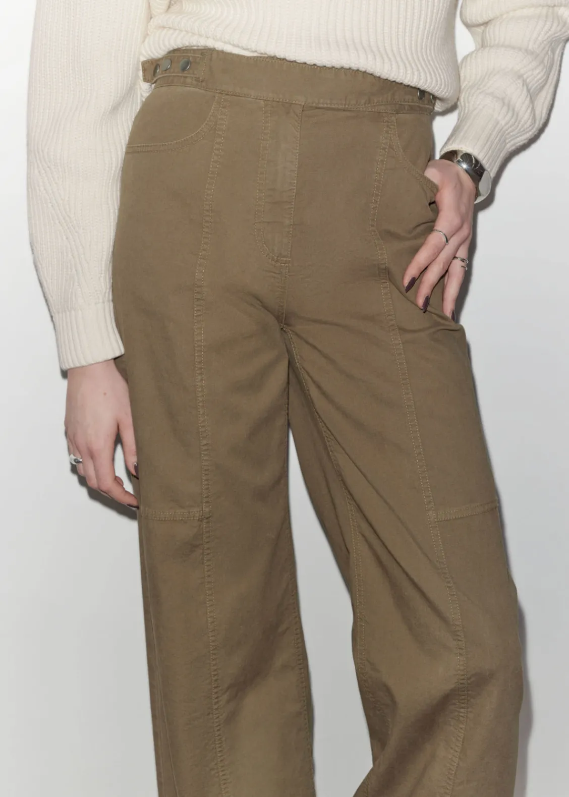 Hot & Other Stories Pantalon Utilitaire Droit