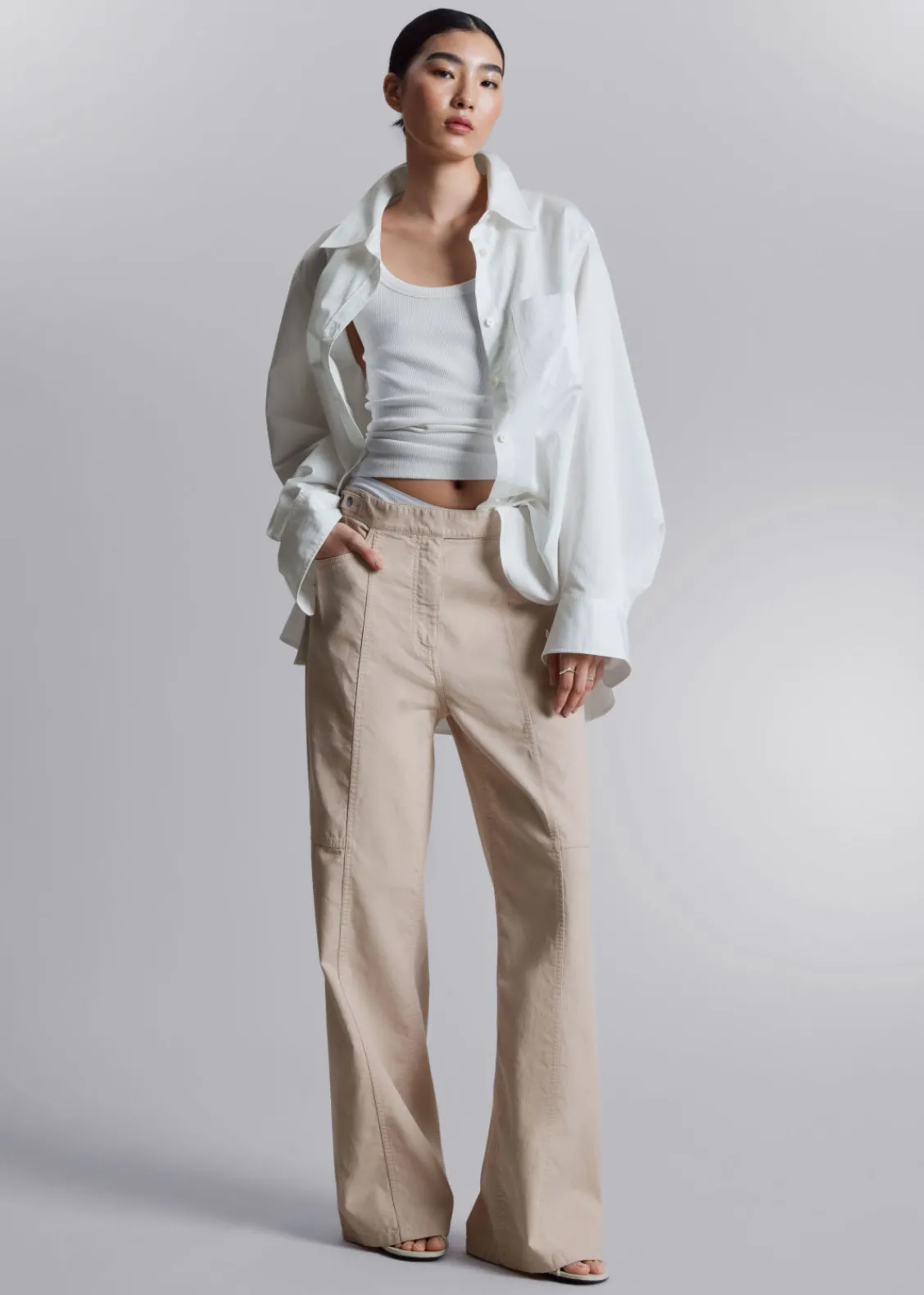 Hot & Other Stories Pantalon Utilitaire Droit