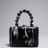 Flash Sale & Other Stories Pochette à Effet Marbré Noir/Gris