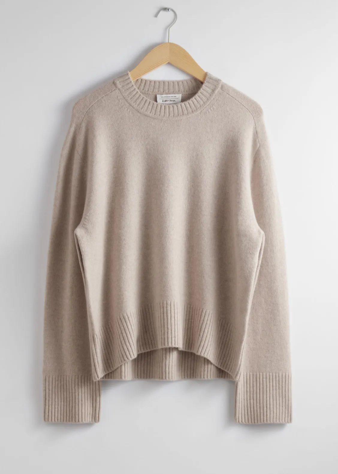 Cheap & Other Stories Pull En Cachemire Mélangé Beige