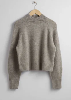 Flash Sale & Other Stories Pull En Laine à Col Montant