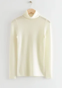 Flash Sale & Other Stories Pull En Laine Mérinos à Col Roulé