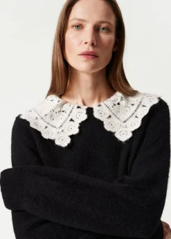 Best & Other Stories Pull En Maille à Col Crocheté