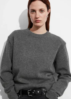 Flash Sale & Other Stories Pull En Mérinos à épaulettes Rembourrées