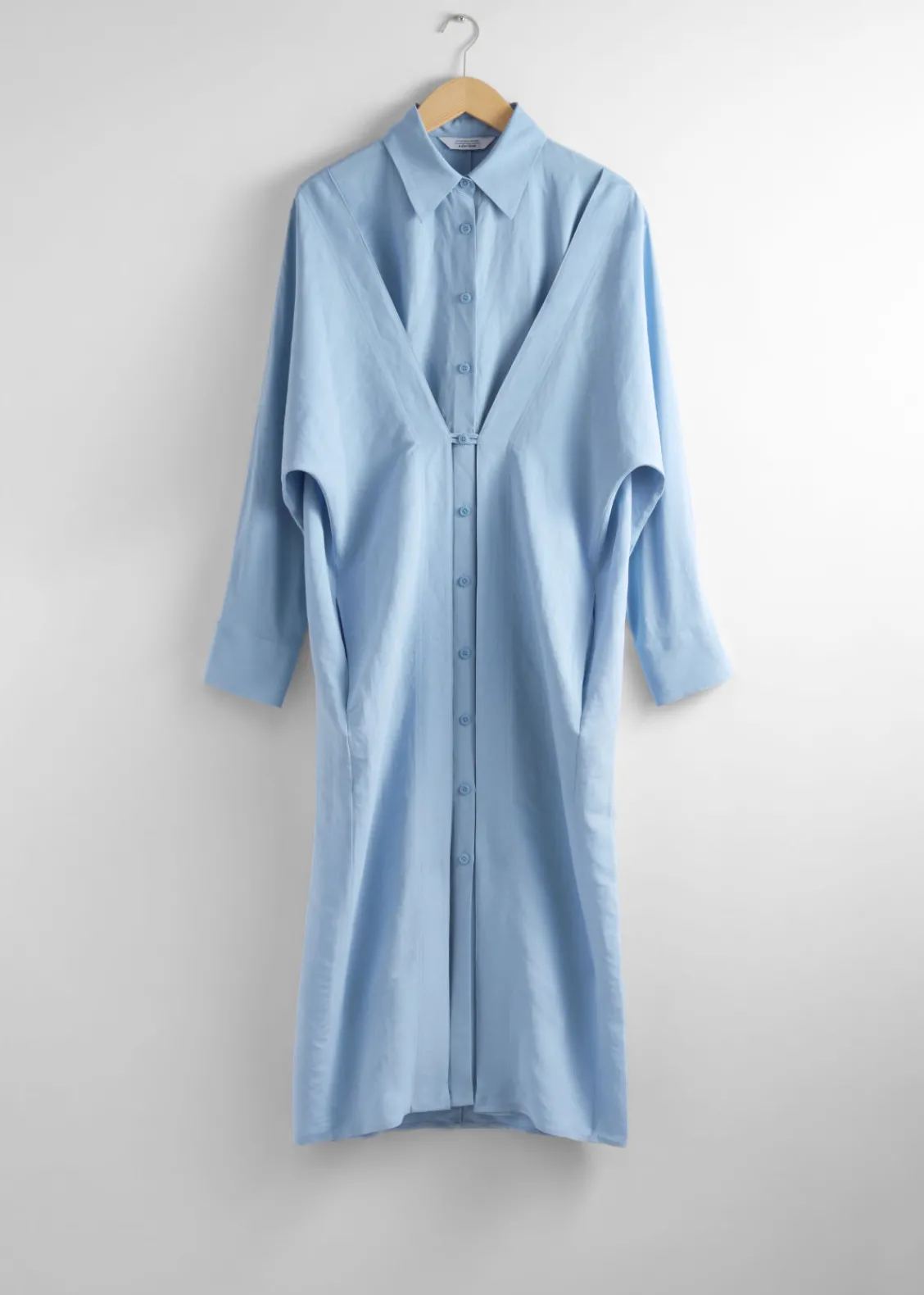 Clearance & Other Stories Robe Chemise Midi Ajustable