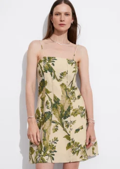 Outlet & Other Stories Robe Courte à Bretelles En Lin