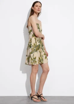 Outlet & Other Stories Robe Courte à Bretelles En Lin