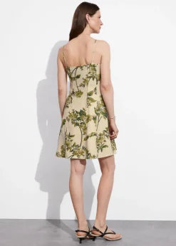 Outlet & Other Stories Robe Courte à Bretelles En Lin