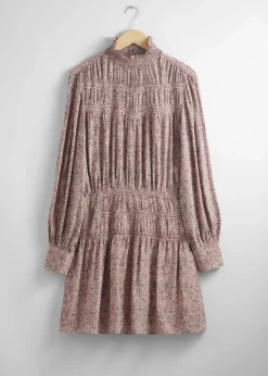 Best Sale & Other Stories Robe Courte à Encolure à Smocks