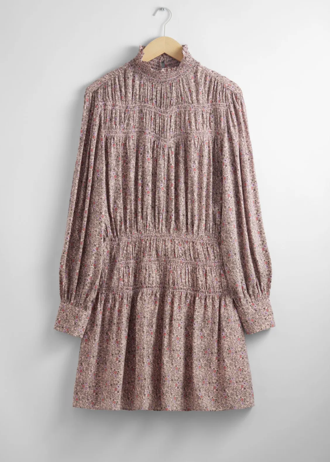 Best Sale & Other Stories Robe Courte à Encolure à Smocks