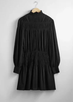Best Sale & Other Stories Robe Courte à Encolure à Smocks