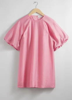 Best & Other Stories Robe Courte à Manches Ballon