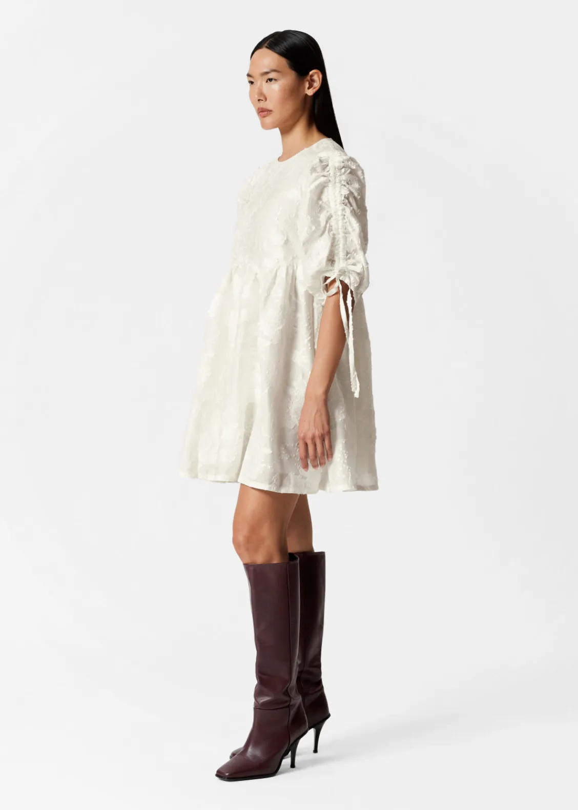 Hot & Other Stories Robe Courte à Manches Volumineuses