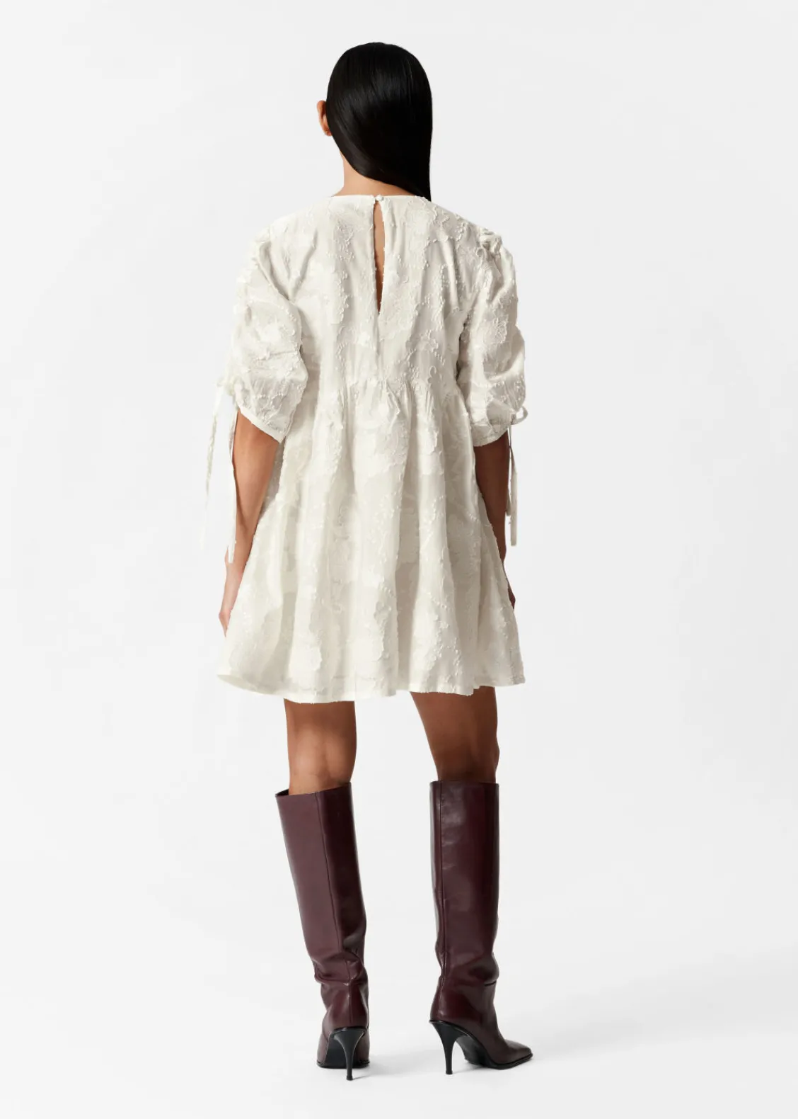 Hot & Other Stories Robe Courte à Manches Volumineuses