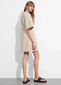 Best Sale & Other Stories Robe Courte Ajustée à Manches Courtes