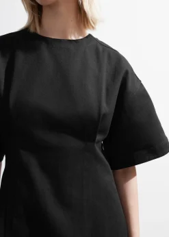 Best Sale & Other Stories Robe Courte Ajustée à Manches Courtes