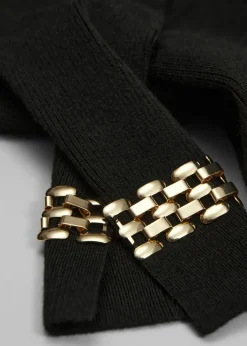Flash Sale & Other Stories Robe Courte Avec Des Chaînes Aux Poignets Noir