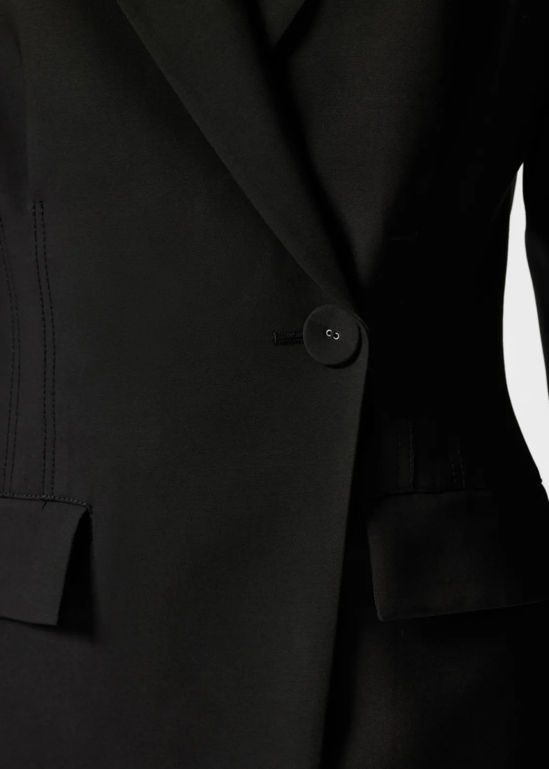 Flash Sale & Other Stories Robe Courte Blazer Structurée Noir