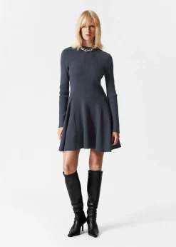 Best & Other Stories Robe Courte En Maille Côtelée