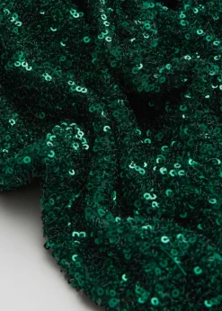 Cheap & Other Stories Robe Courte Enveloppante à Paillettes